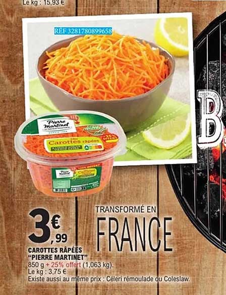 Pierre Martinet Carottes râpées