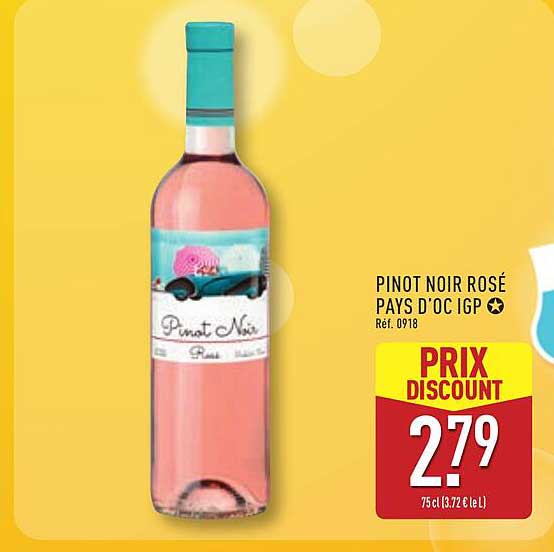 Pinot Noir Rosé Pays d'oc IGP