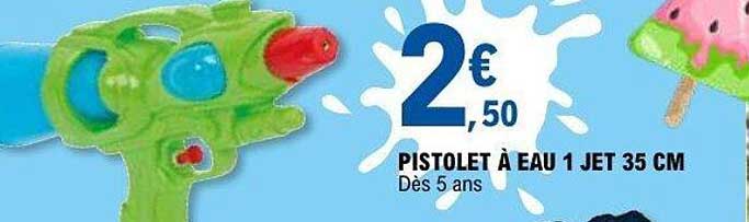 PISTOLET À EAU 1 JET 35 CM