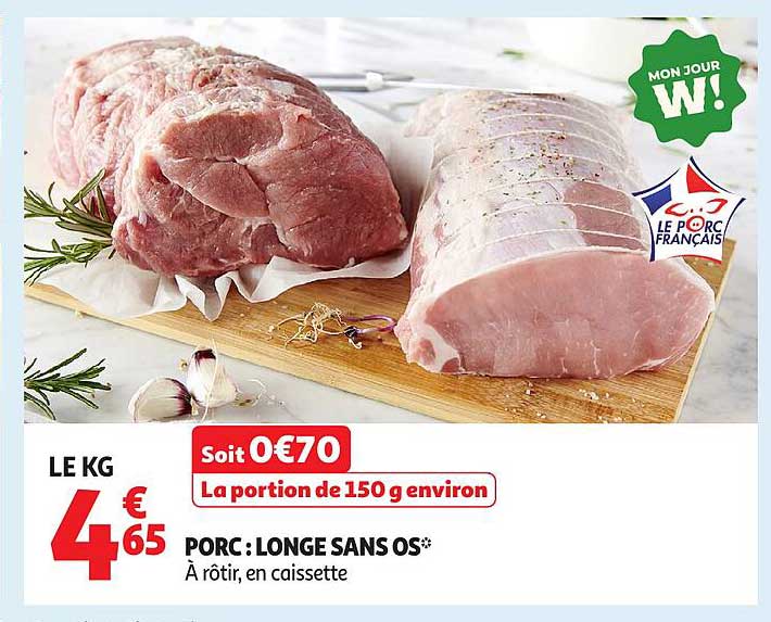 PORC LONGE SANS OS