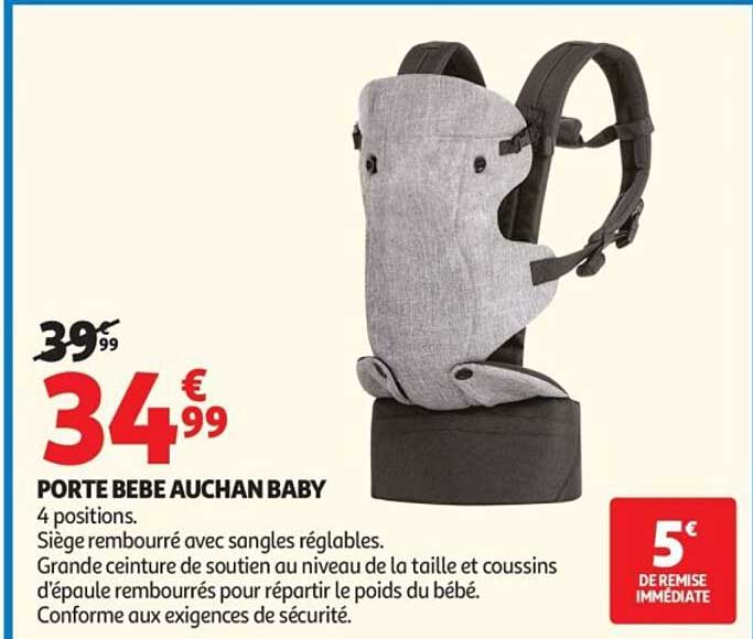 PORTE BEBE AUCHAN BABY