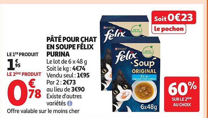 PURINA FELIX Soup Original