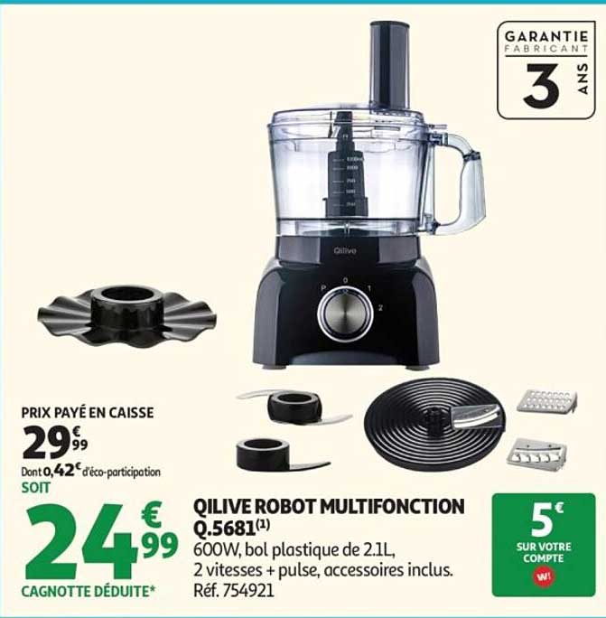 QILIVE ROBOT MULTIFONCTION