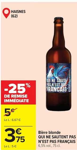 QUI NE SAUTENT PAS N'EST PAS FRANÇAIS