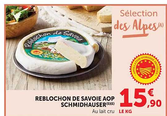 Reblochon de Savoie AOP Schmidhauser
