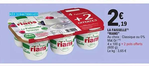 Rians La Faisselle