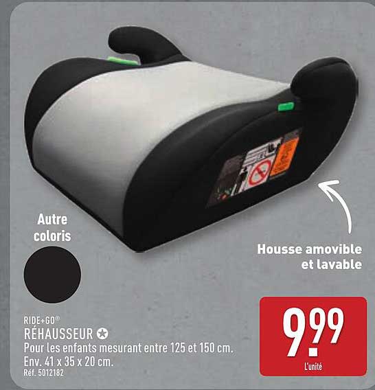 RIDE+GO® RÉHAUSSEUR