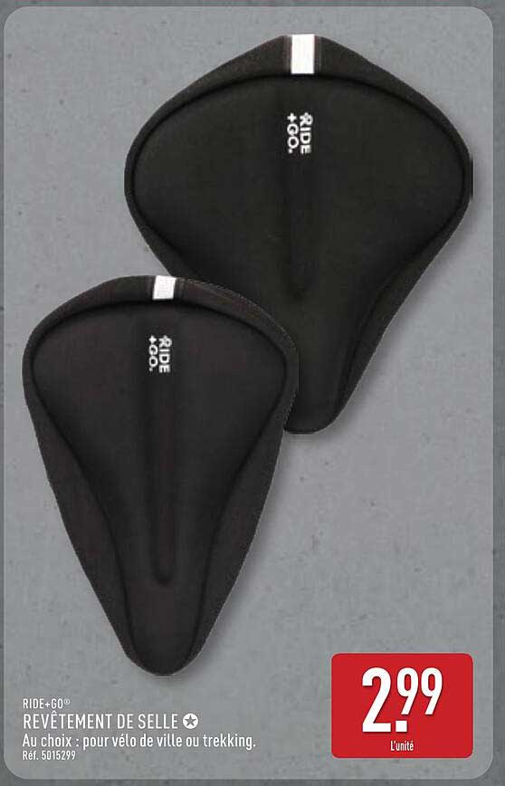 RIDE+GO REVÊTEMENT DE SELLE