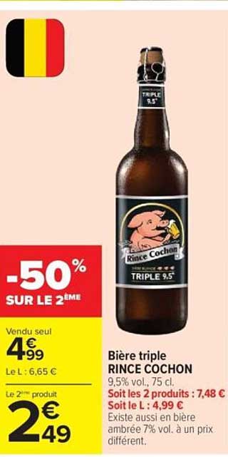 Rince Cochon Bière triple