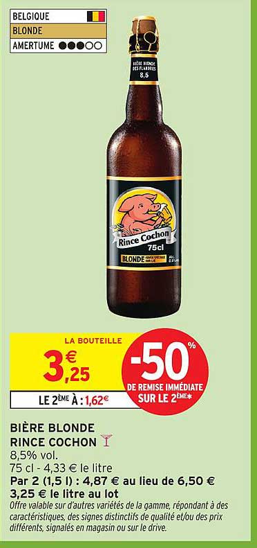 Rince Cochon Blonde