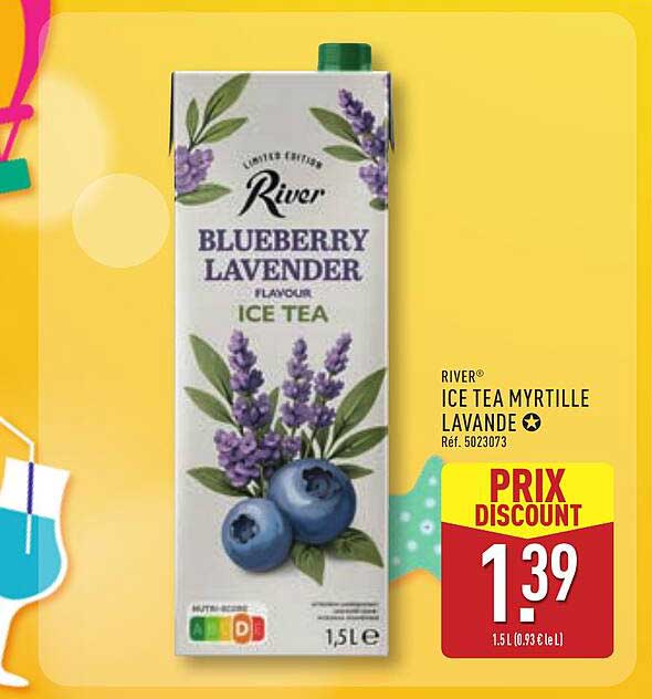 River ICE TEA MYRTILLE LAVANDE