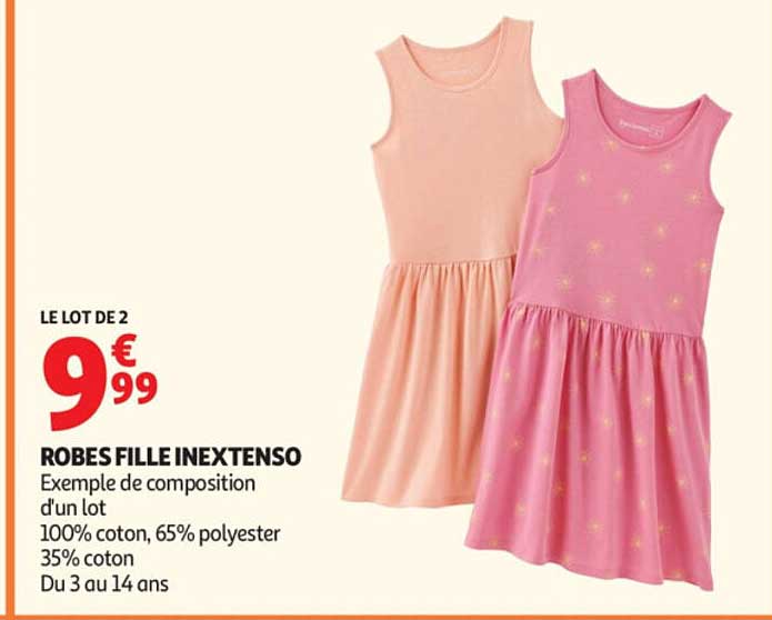 ROBES FILLE INEXTENSO