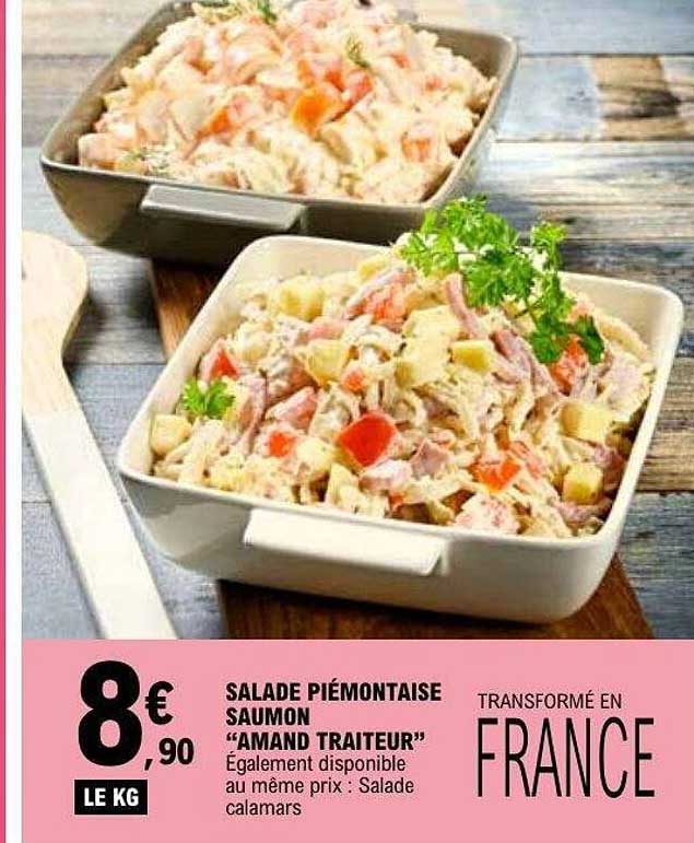 SALADE PIÉMONTAISE SAUMON