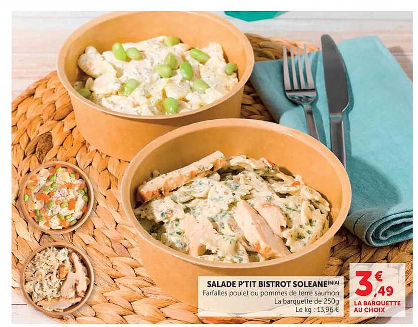 Salade P'tit Bistrot Soleane