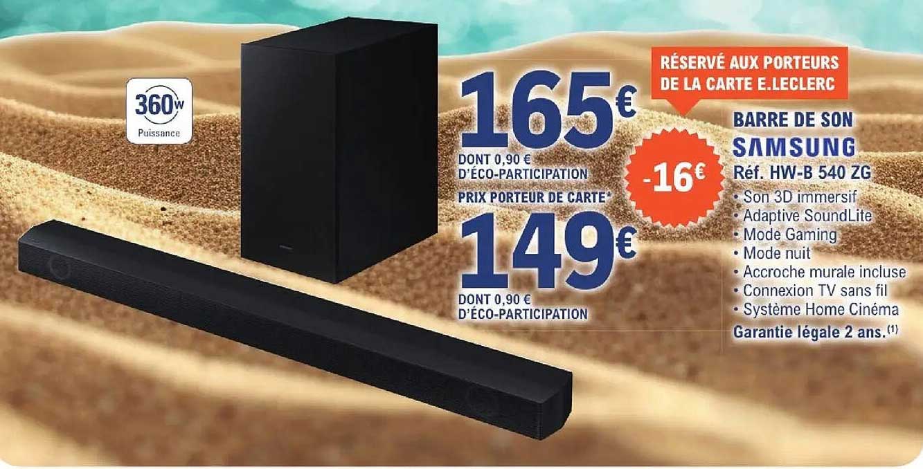 SAMSUNG BARRE DE SON
