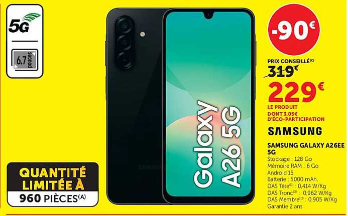Samsung Galaxy A26E 5G