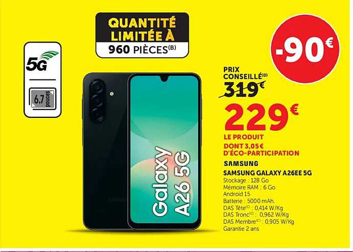 Samsung Galaxy A26EE 5G