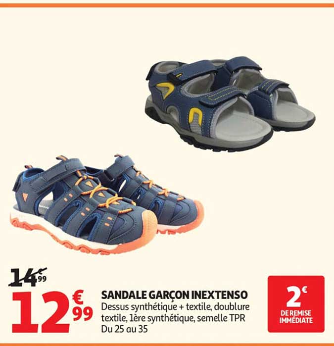 SANDALE GARÇON INEXTENSO