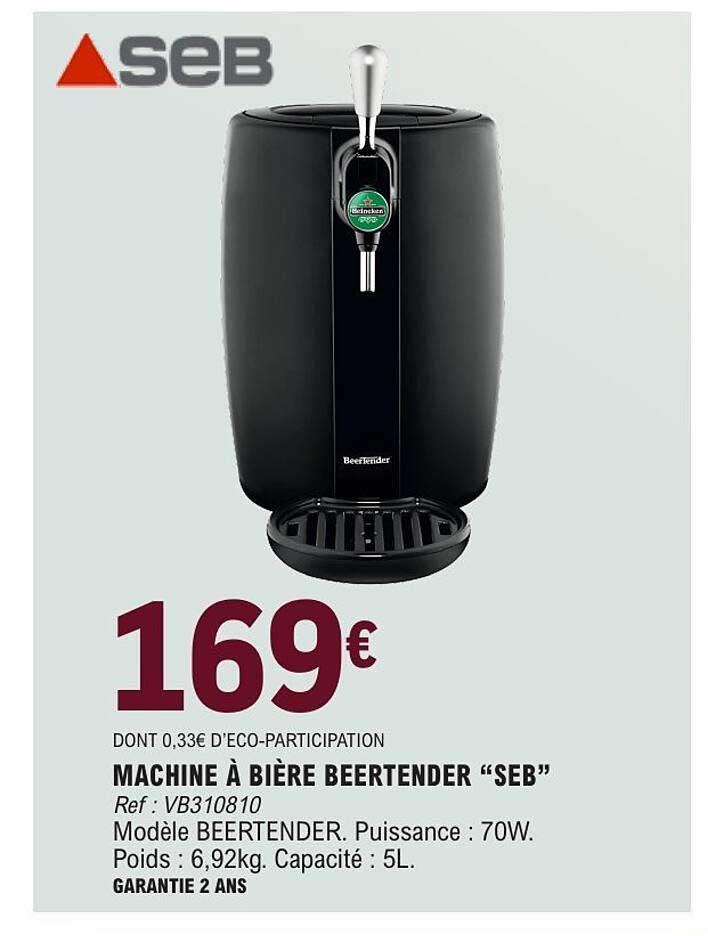 SEB Machine à bière BEERTENDER