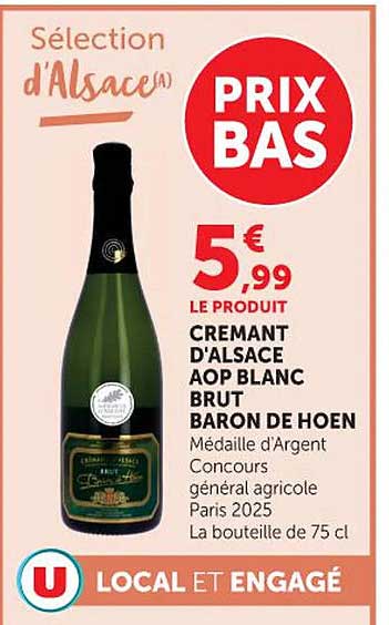 Sélection d'Alsace BARON DE HOEN