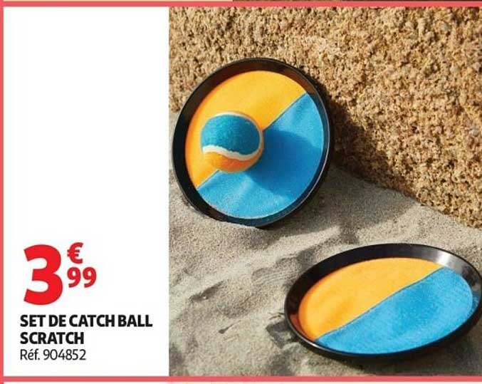 SET DE CATCH BALL SCRATCH