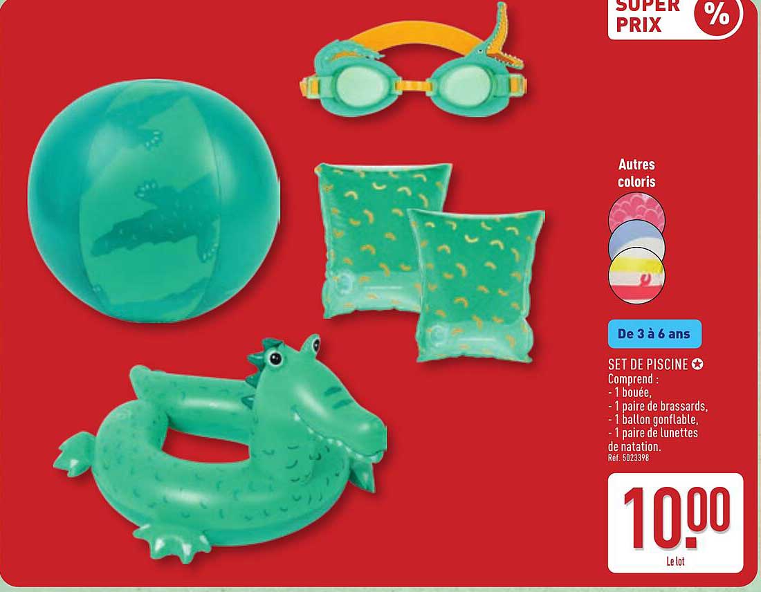 SET DE PISCINE
