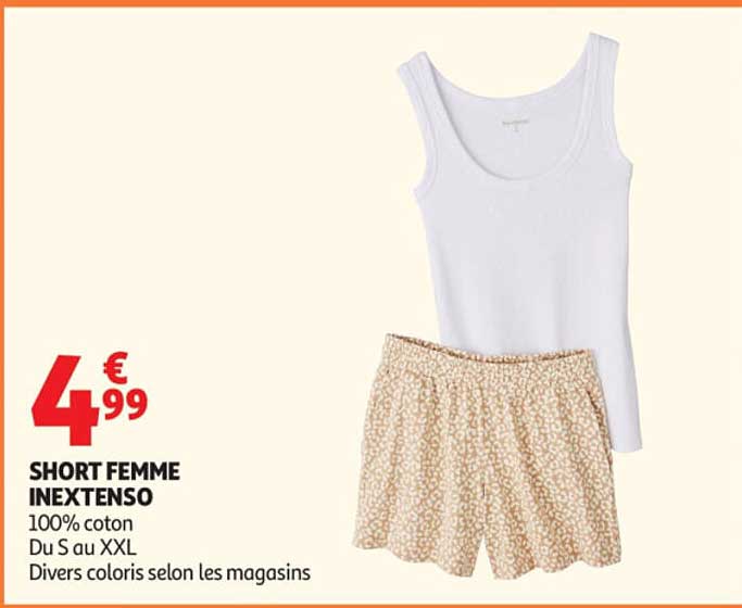 SHORT FEMME INEXTENSO