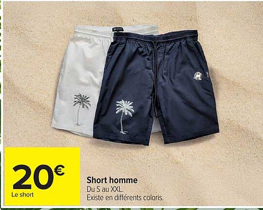 Short homme