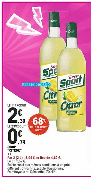 SirOp Sport Citror