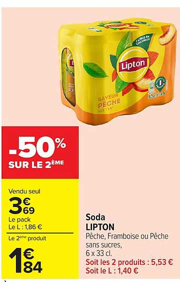 Soda LIPTON