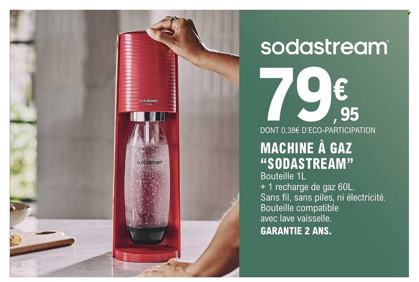 Sodastream Machine à Gaz