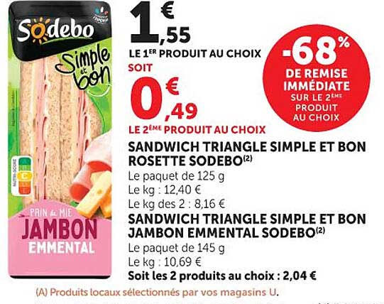 Sodebo Simple et Bon
