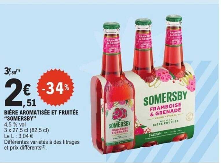 SOMERSBY FRAMBOISE & GRENADE