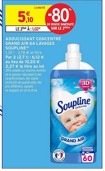 Soupline concentré GRAND AIR