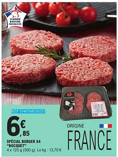 SPÉCIAL BURGER X4