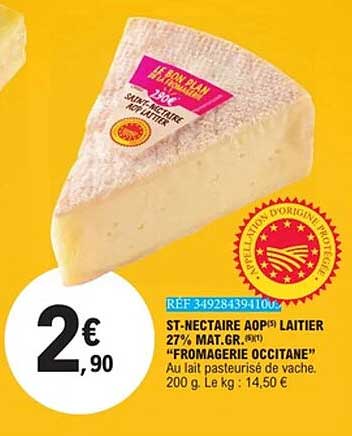 St-Nectaire AOP laitier