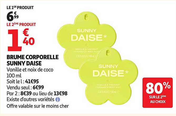 SUNNY DAISE BRUME CORPORELLE