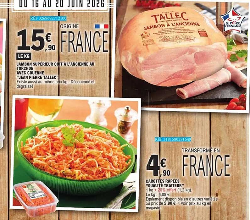 TALLEC JAMBON A L’ANCIENNE