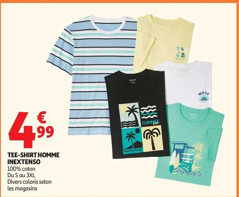 TEE-SHIRT HOMME INEXTENSO