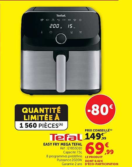 Tefal EASY FRY MEGA TEFAL