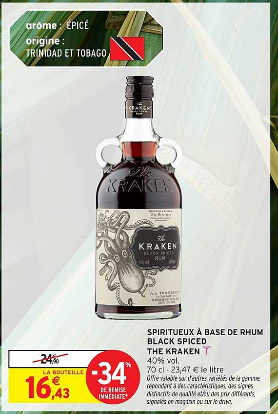 The Kraken Black Spiced Rum
