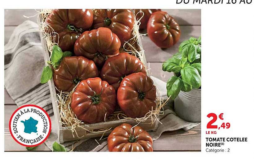 TOMATE COTELEE NOIRE