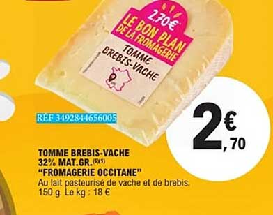 TOMME BREBIS-VACHE