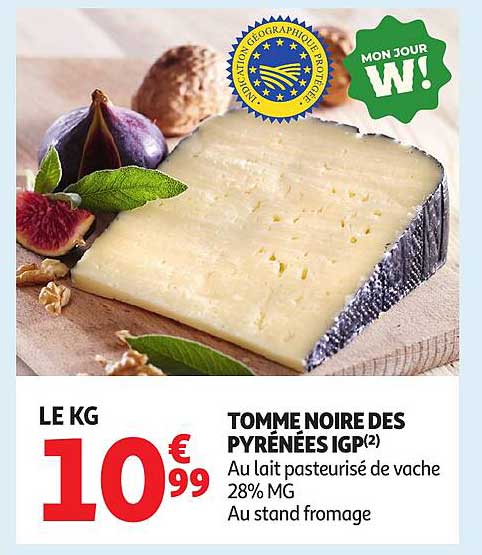 Tomme noire des Pyrénées IGP