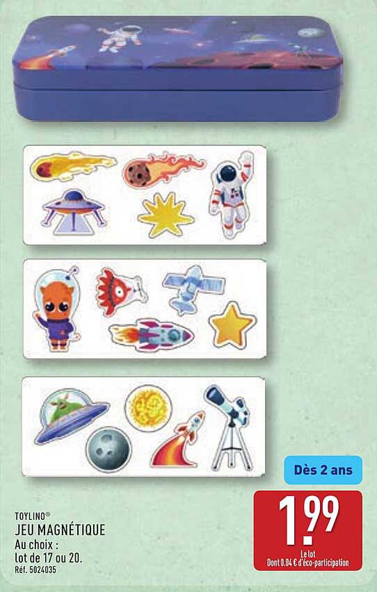 TOYLINO JEU MAGNÉTIQUE