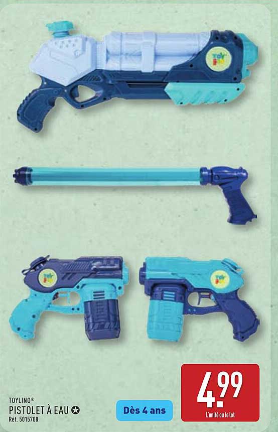 TOYLINO PISTOLET À EAU