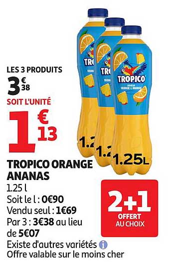 TROPICO ORANGE ANANAS