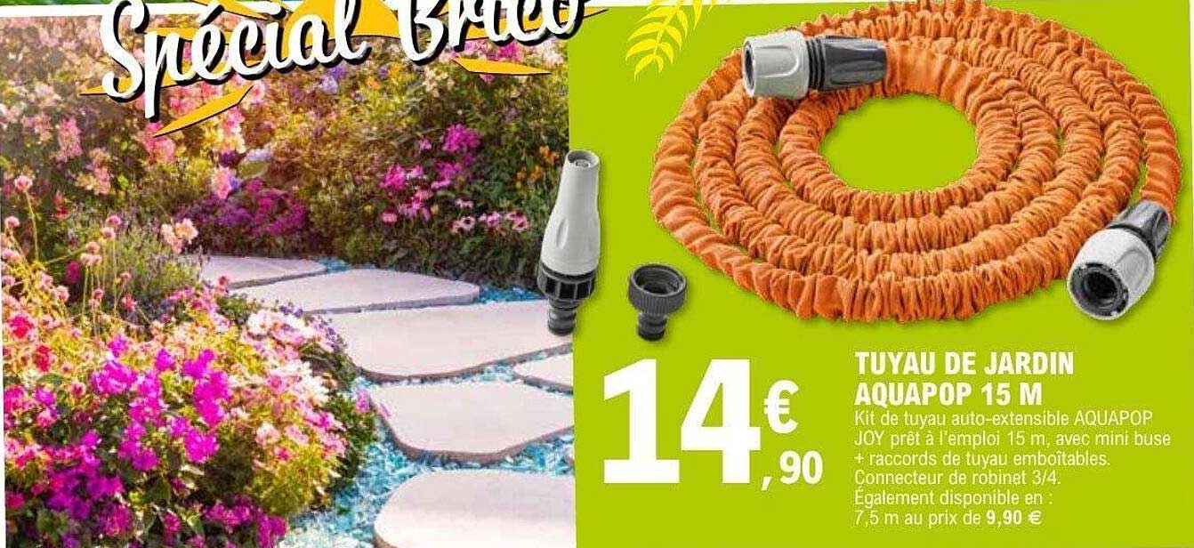 TUYAU DE JARDIN AQUAPOP 15 M