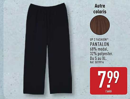 UP 2 FASHION PANTALON
