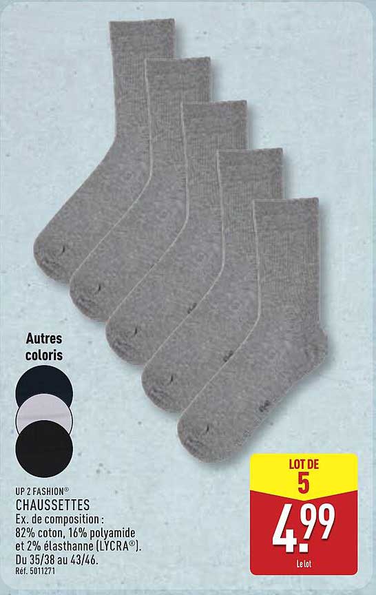 UP2 FASHION CHAUSSETTES
